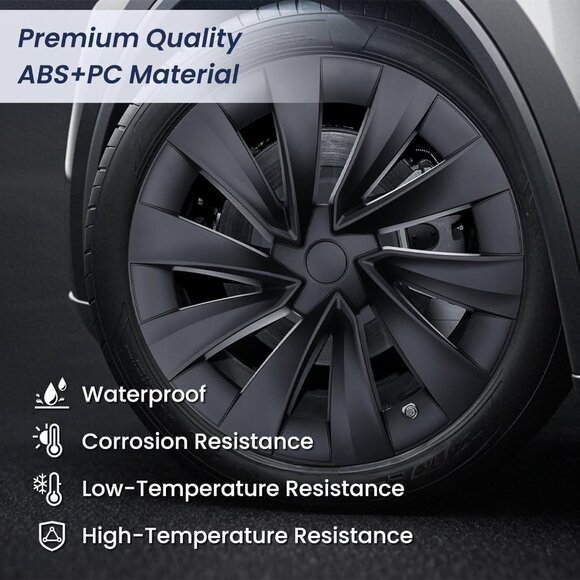 Wheel Covers 20" Juniper Helix 2.0 2025 2026 Matte Compatible with Tesla Model Y - Picture 7 of 7